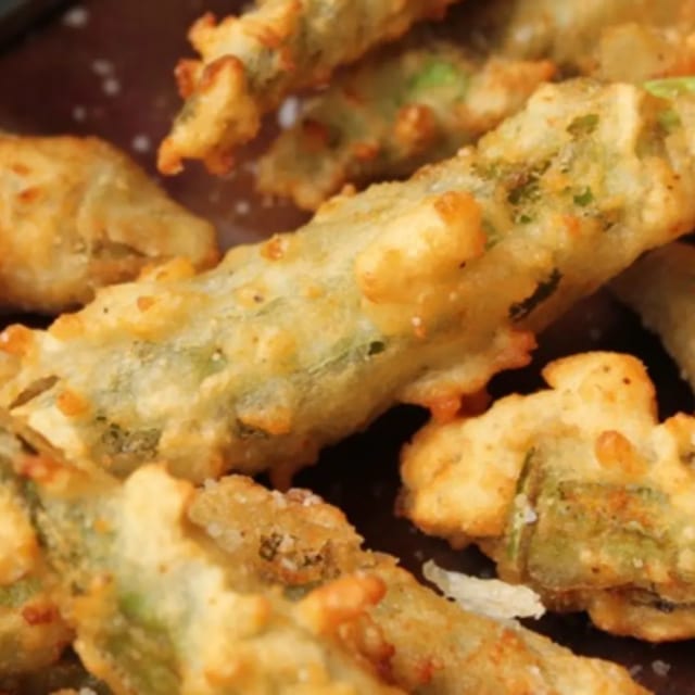 Fried Okra.