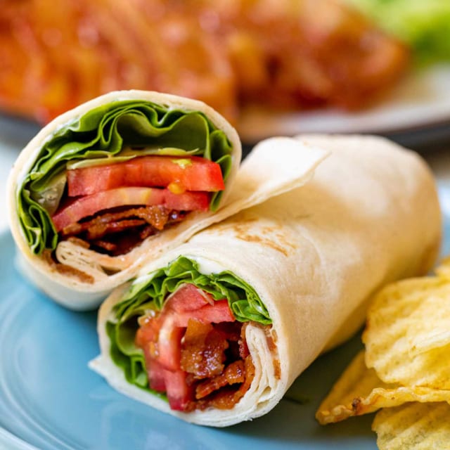 B.L.T. Wrap.