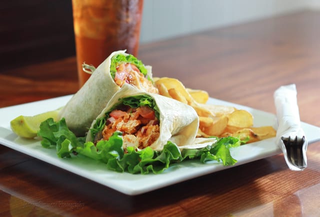Buffalo Chicken Wrap.
