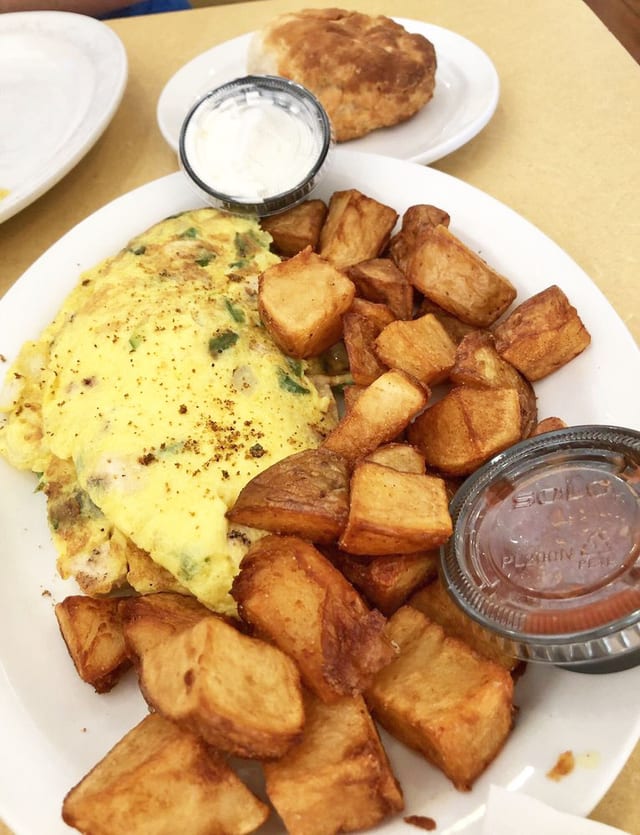 Fajita Omelet.